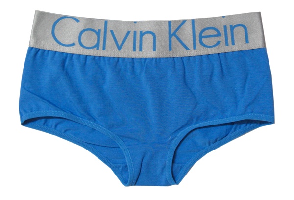 Boxer Calvin Klein Mujer Steel Blateado Azul